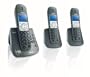 Philips CD4453B/37 High Definition Voice Cordless Phone with Digital Answering Machine (Black)