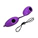 Super Sunnies Evo Flexible UV Eye Protection FDA Compliant Tanning Bed Goggles, Red Light Therapy Glasses - Purple