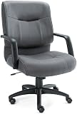 Alera ST42FA40B Stratus Series Mid-Back Swivel/Tilt Chair, Gray Fabric