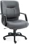 Alera ST42FA40B Stratus Series Mid-Back Swivel/Tilt Chair, Gray Fabric