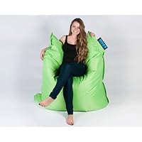 Hugs Indoor/Outdoor Bean Bag Chairs Grashopper Green