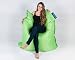 Hugs Indoor/Outdoor Bean Bag Chairs Grashopper Green