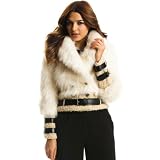 Armani Exchange Double Breasted Fashion Fur Coat