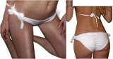 SpicySpot Lycra Lined Tie Sides Ruched Scrunch Back Panty