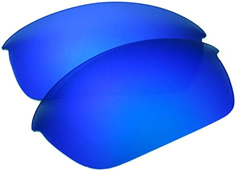 Matvey Replacement Lens for Oakley Flak Jacket Polarized Blue
