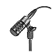 Audio-Technica ATM230 Hypercardioid Dynamic Instrument Microphone, Black