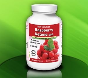 Best Naturals Raspberry Ketone, 500mg, 60 Veggie Capsule