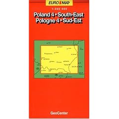 RV Euro-Regionalkarte 1:300 000 Polen - S�dost, Polnisches Hochland, Beskiden, Tatra