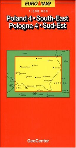 Poland 4 South East Euro Map (GeoCenter Euro Map)