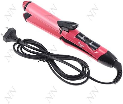 2 in 1 Mini Hair Straightener & Curler Iron