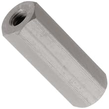 HSTA-10-12 Anodized Aluminum Hex Standoff, 10-32 Internal Thread x 3/4" L x 3/8" Hex (Pack of 10)