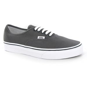 VANS AUTHENTIC PEWTER BLACK MEN'S SHOES (13)