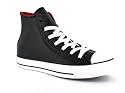 CONVERSE ALL STAR LEATHER HI BLACK/WHITE