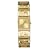 Guess Ladies Watch W90005L1 with Champagne Dial, Gold Plated Colour Steel Bracelet and Gold Plated Steel Case