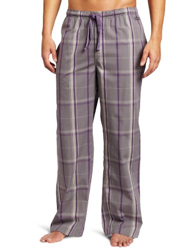 Report Collection Men's Yarn Dye Woven Plaid Lounge Pant