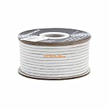 16AWG CL2 Rated 2 Conductor Loud Speaker Cable 100ft For In-Wall Installation