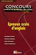 Epreuve orale d'Anglais Concours externe de professeur des �coles