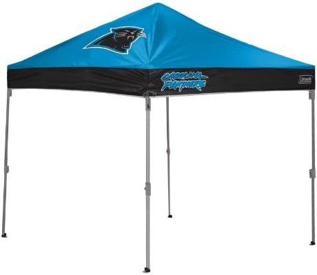 NFL Carolina Panthers 10-Foot x 10-Foot Straight Leg Canopy With Case
