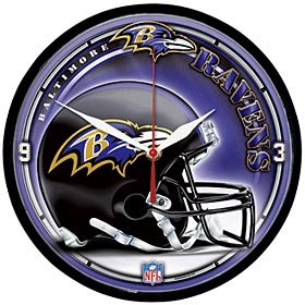 Baltimore Ravens Clock
