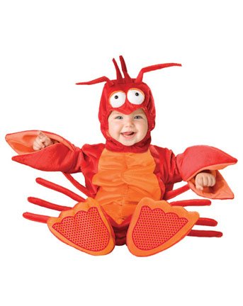 Lil Characters Unisex-baby Newborn Lobster Costume