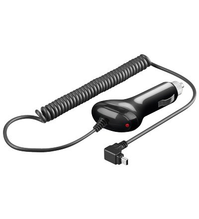 Wentronic KFZ-Ladekabel 12/24 Volt abgewinkelten mini-USB Stecker Preisvergleich