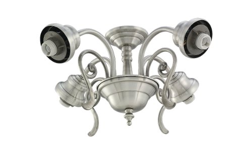 Monte Carlo MC66EP-L English Pewter (EPACT Compliant) Fan Light Kit