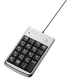 ELECOM USBテンキーパッド/シンプル/シルバー TK-TCM002SV