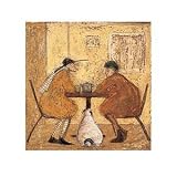 ポスターサム トフト Tea for Three 額装品 ヴィースフレーム(ゴールド) TEA FOR THREE