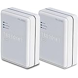 TRENDnet 200Mbps Powerline AV Fast Ethernet Adapter Kit TPL-302E2K (White)