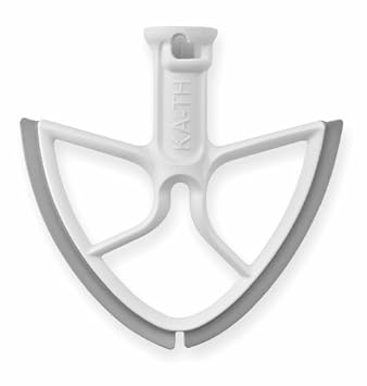 New Metro Design Beater Blade for 5-Quart KitchenAid Tilt-Head Mixers White Grey Blades