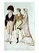 Full and Half Full Dresses For April, Le Beau Monde Or, Literary and Fashionable Magazine, 1809 Art Giclee Poster Print by English School, 18x24