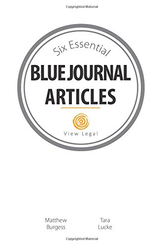 six essential blue journal articles