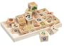 Melissa & Doug 26-piece Wooden ABC Picture Blocks in a Wooden Storage Tray