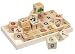 26-piece Wooden ABC Picture Blocks in a Wooden Storage Tray