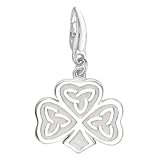 Sterling Silver CELTIC CLOVER Charm