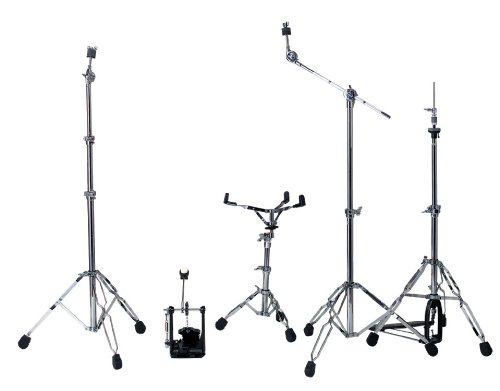 Gibraltar 4600 series hardware package - includes: 2 cymbal stands, hi hat stand, and bass drum pedal