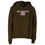 Sweatshirt Woman Brown  Montserratian Cute & Classy  Montserrat Country