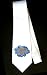 Party Decoration Necktie with water, bone, skeleton, fossil, fish