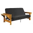 Serta Tuscany Futon Frame- Medium Oak(Full)