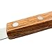 Wall2Wall Stainless Steel Straight Edge Wide Butter Spreader Deluxe Sandwich Cream Cheese Condiment Knives Set Kitchen Tools, Wood Handle, 8” (8)