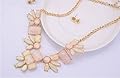 November's Chopin (TM) Flower Simple Style Statement Pendant Elegant Sexy Choker Necklace