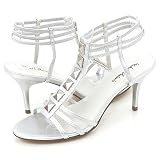 Michael Antonio Sante Heels Silver 8 Silver