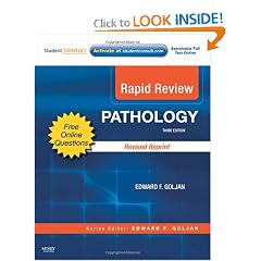 Rapid Review Pathology Revised Reprint: With STUDENT CONSULT Online Access by Edward F. Goljan