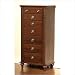 Chatham 40-16 British Isle Bedroom Lingerie Chest Finish: Tobago Red, Knobs: Antique Brass Knobs