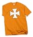 Iron Cross (White/Silver) T-Shirt