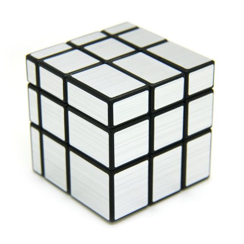 Silver Mirror Cube