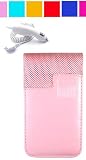 Carry case for ipod touch 3g + car charger for 3rd generation ipod touch 16GB 32GB + screen protector kit + cloth (Ipod touch 2G, Switch Baby Pink)