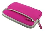 rooCASE Neoprene Sleeve (Magenta) Carrying Case for Nextar V4-TV 4.3-inch