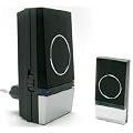 Avidsen - Carillon sans fil � brancher port�e 100m noir