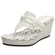 BCBGirls Women's Ramya Wedge Thong